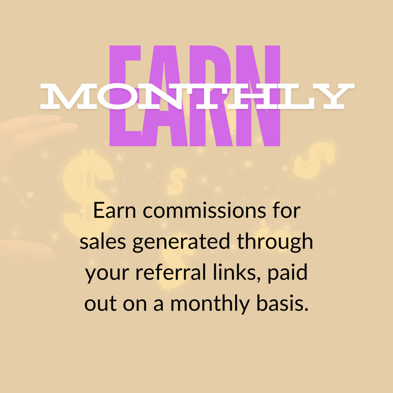 affiliate program how it works Earn monthly