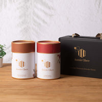 Wildflower honey gift hamper front
