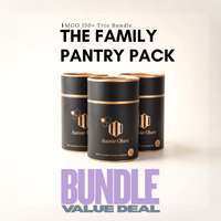 The Family Pantry Pack | MGO 150+ Trio Bundle featuring three premium jars of Aussie Qbee.